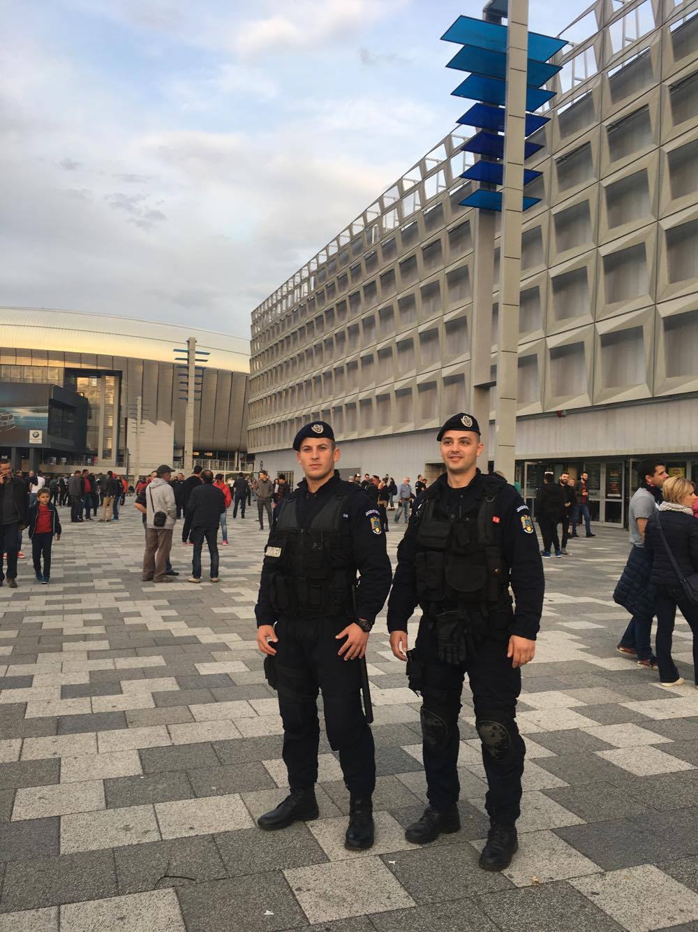 Jandarmii clujeni la Polivalenta