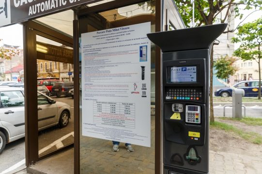 Parcometre noi și aplicație de plată