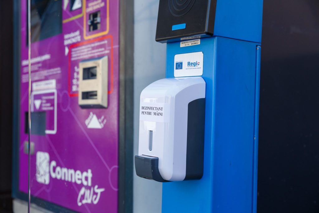 Dispensere cu dezinfectant Cluj-Napoca