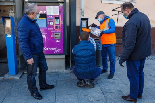 Dispensere cu dezinfectant Cluj-Napoca