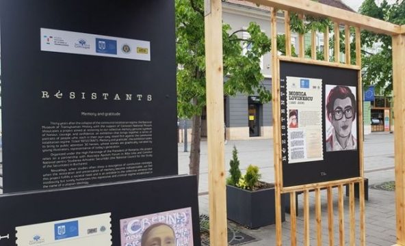 Bulevardul Eroilor, „decorat” cu portretele eroilor din comunism - FOTO