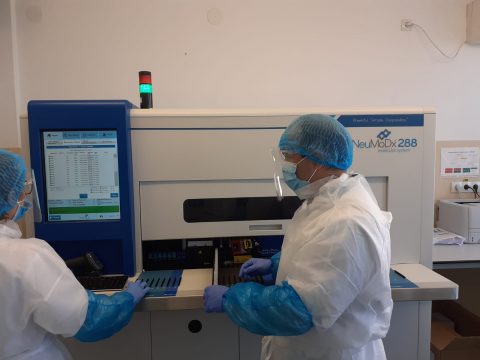Noi echipamente de testare COVID-19 la Spitalul de Boli Infecțioase din Cluj
