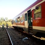 FOTO. Un tren a lovit un container desprins de o camionetă și ajuns pe calea ferată, la Negreni 2 WhatsApp Image 2020 09 15 at 18.48.14